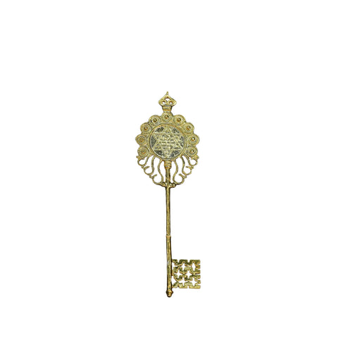 Pure Silver Kuber Key With Gold Finish 18.50G By Mahita Collections